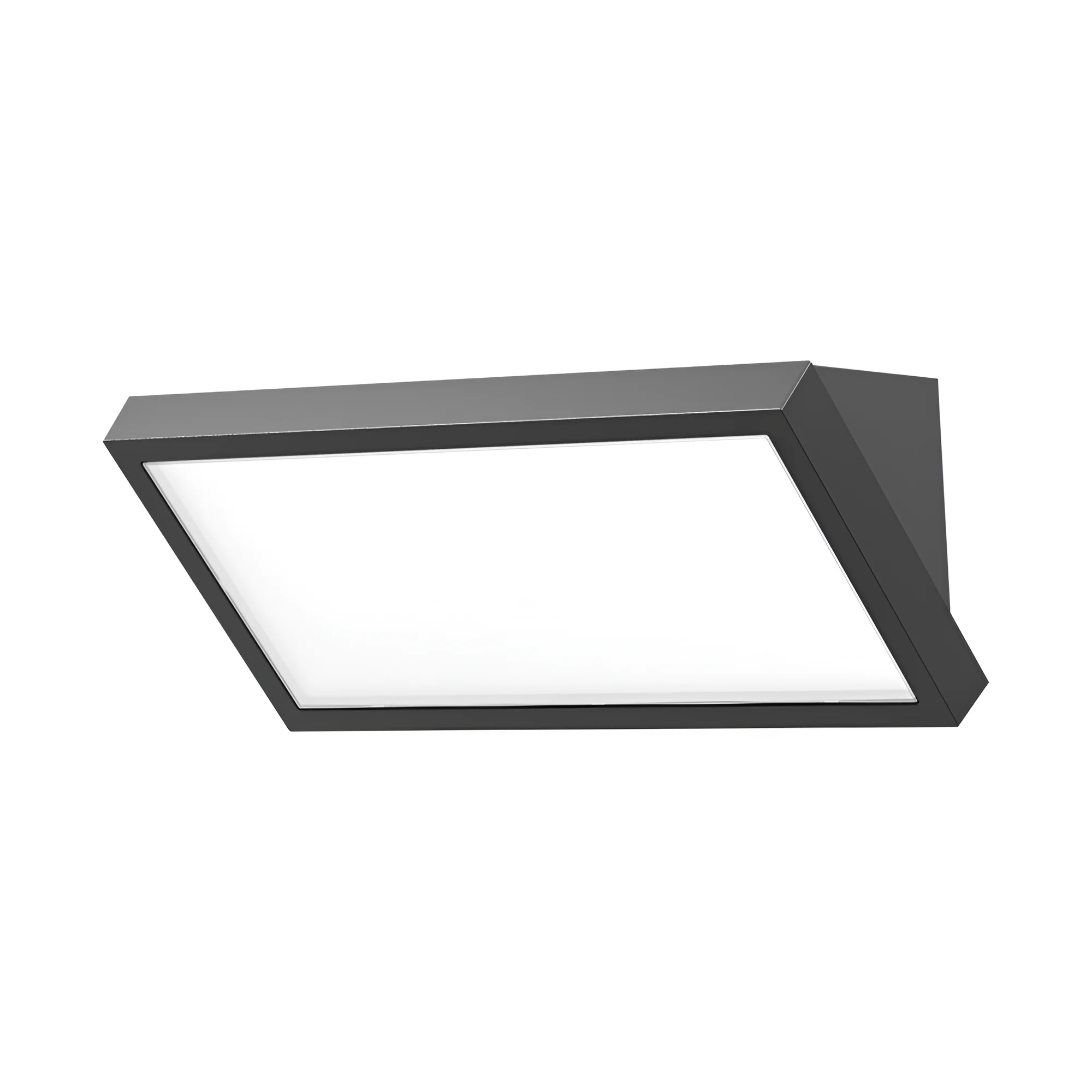 LED zidna spoljna svetiljka okrugla 20W CCT tamno siva IP65 Braytron Napoli