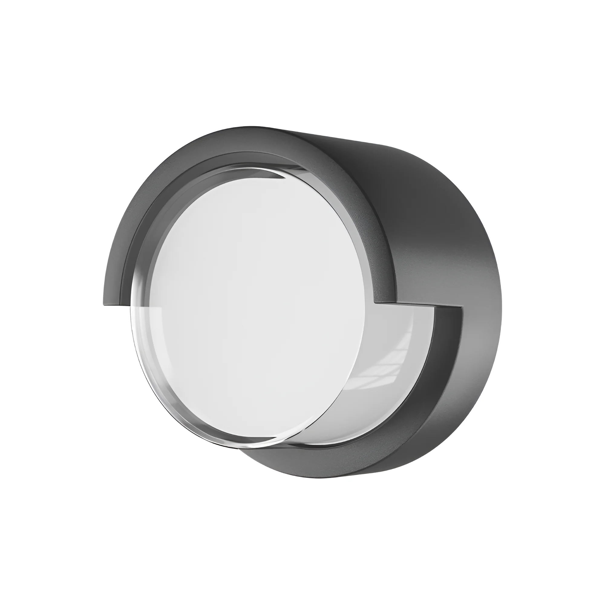 LED zidna spoljna svetiljka okrugla 15W CCT tamno siva IP65 Braytron Walls G1