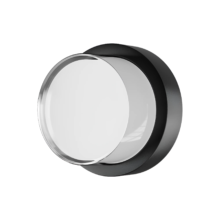 LED zidna spoljna svetiljka okrugla 15W 3000K crna IP65 Braytron Walls G2