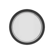 LED zidna spoljna svetiljka okrugla 15W 4000K crna IP65 Braytron Walls G2