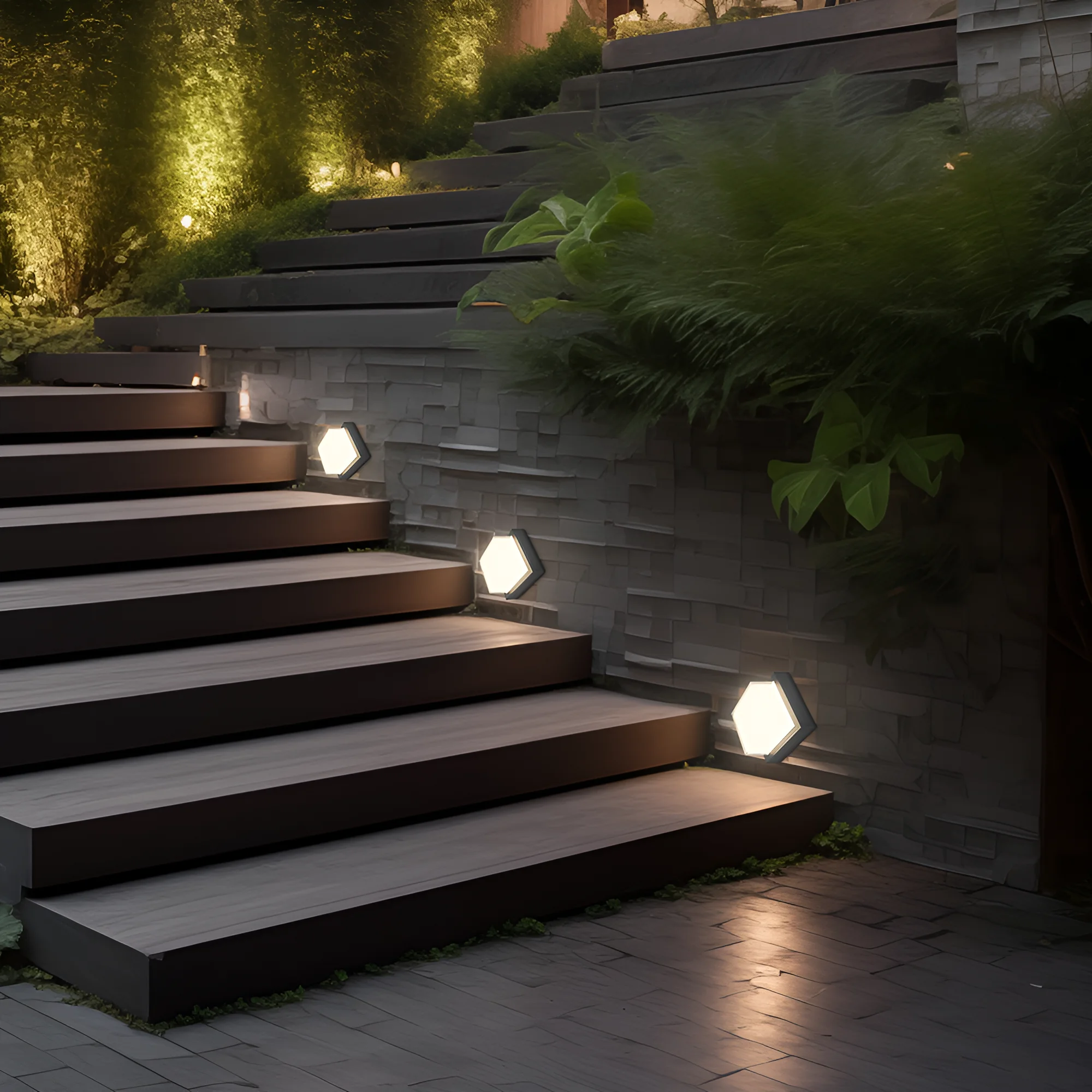 LED zidna spoljna svetiljka kvadratna 15W 3000K crna IP65 Braytron Walls G2