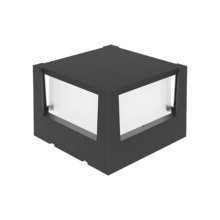 LED zidna spoljna svetiljka kvadratna 15W CCT siva IP65 Braytron Walls G1