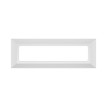 LED zidna spoljna svetiljka pravougaona 3W CCT bela IP65 Braytron Vekta B