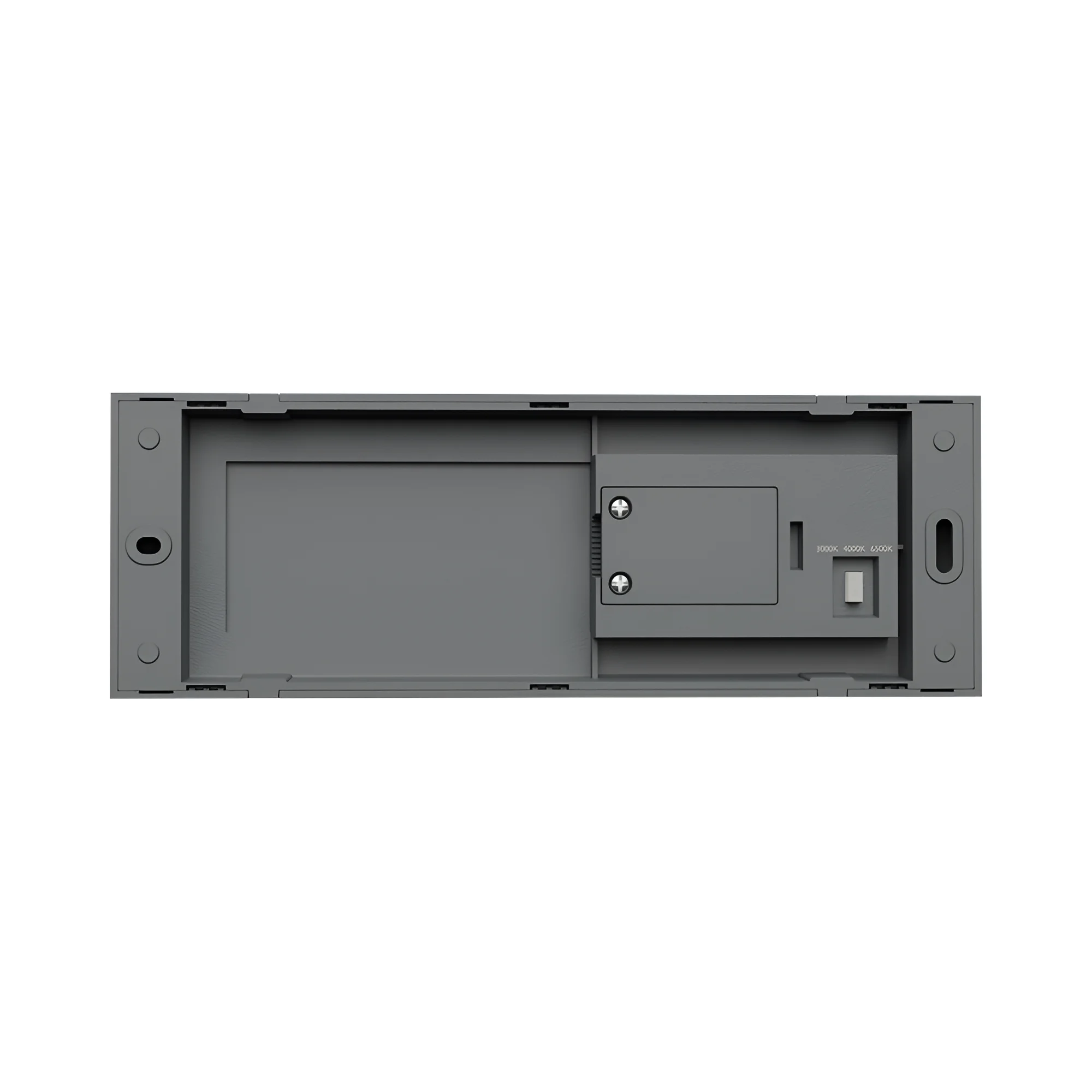 LED zidna spoljna svetiljka pravougaona 3W CCT siva IP65 Braytron Vekta B - Слика 5
