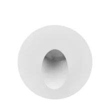 LED mini zidna spoljna svetiljka okrugla 2W 3000K bela IP65 Braytron Vector