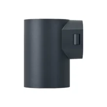 LED zidna spoljna spot svetiljka okrugla 9W CCT siva IP65 Braytron Vekta D