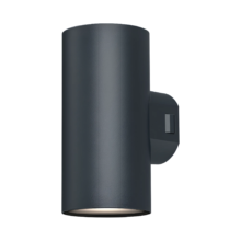 LED zidna spoljna svetiljka dvosmerna 2x9W CCT siva IP65 Braytron Vekta D