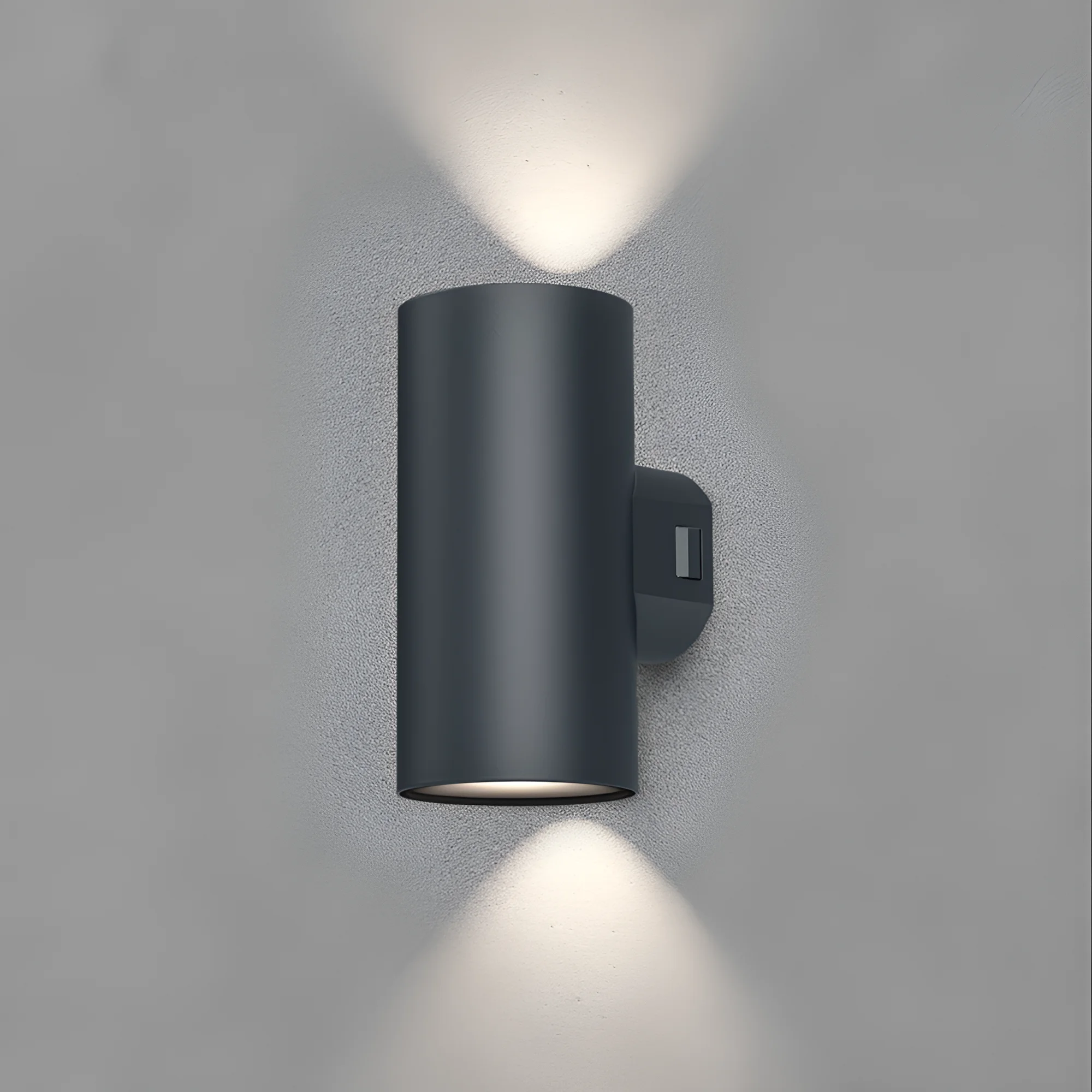 LED zidna spoljna svetiljka dvosmerna 2x9W CCT siva IP65 Braytron Vekta D