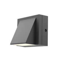 LED zidna spoljna svetiljka jednosmerna 6W CCT siva IP65 Braytron Vekta C
