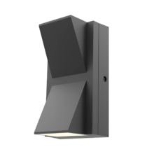 LED zidna spoljna svetiljka dvosmerna 2x6W CCT siva IP65 Braytron Vekta C