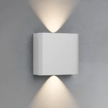 LED zidna spoljna svetiljka dvosmerna 2x1W CCT bela IP65 Braytron Vector B