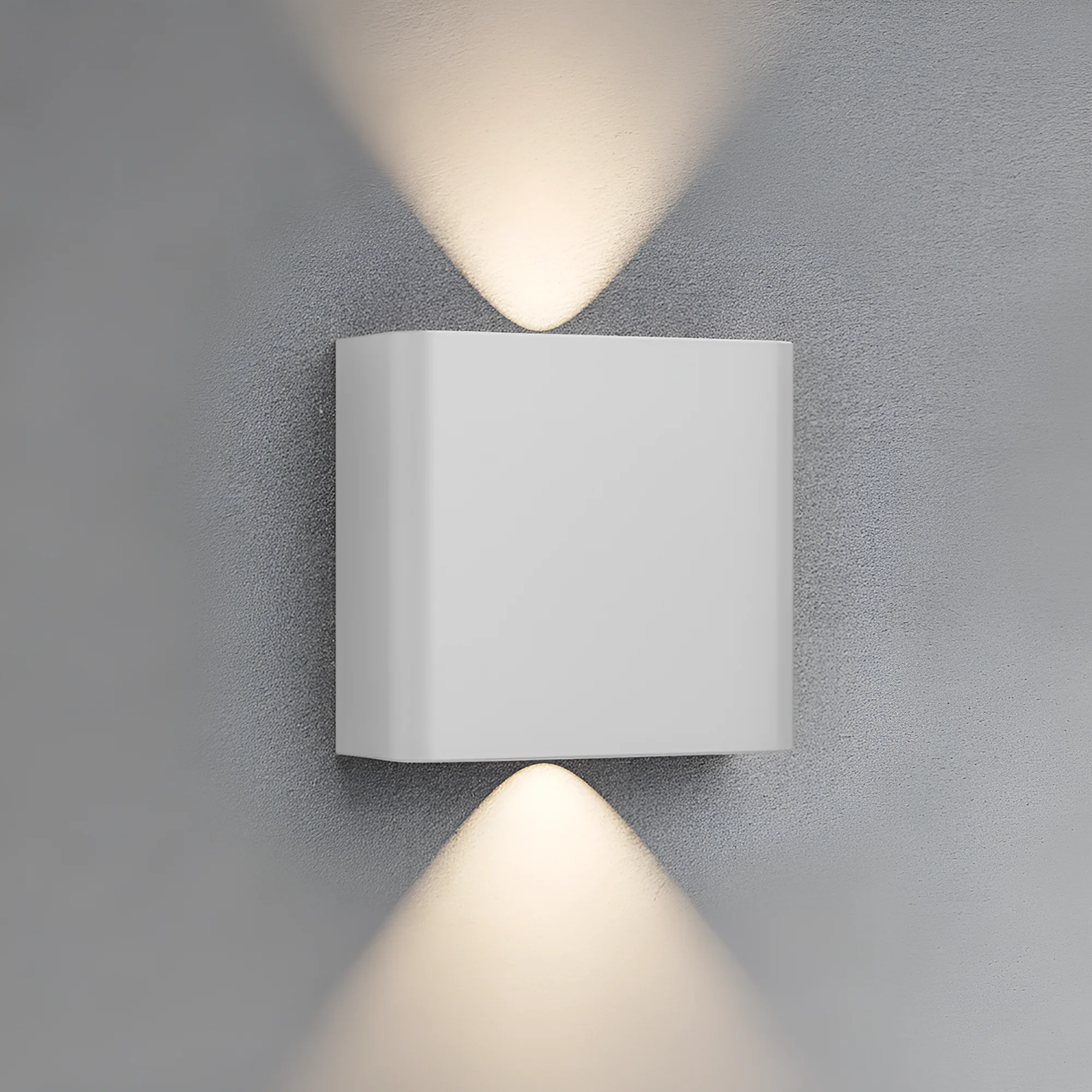 LED zidna spoljna svetiljka dvosmerna 2x1W CCT bela IP65 Braytron Vector B
