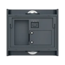 LED zidna spoljna svetiljka dvosmerna 2x1W CCT siva IP65 Braytron Vector B