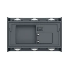 LED zidna spoljna svetiljka 6x1W CCT siva IP65 Braytron Vector B