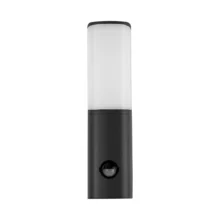 LED zidna spoljna svetiljka 7W 3000K sa senzorom siva IP54 Braytron Tarus