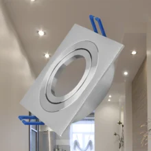 GU10 ugradna rozetna kvadratna aluminijum Braytron Spotti