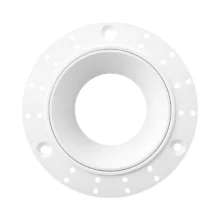 GU10 ugradna rozetna okrugla bela sa crnom Braytron Gata (izrez 55 mm)
