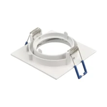GU10 ugradna rozetna kvadratna bela Braytron Mitto (izrez 75 mm)