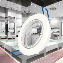 GU10 ugradna rozetna okrugla bela Braytron Mitto (BH03-02070)