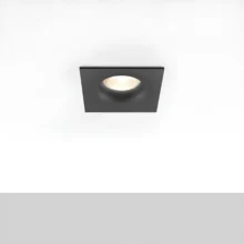 GU10 ugradna rozetna kvadratna crna Braytron Tetra (izrez 65 mm)