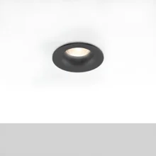 GU10 ugradna rozetna okrugla crna Braytron Tetra (izrez 65 mm)