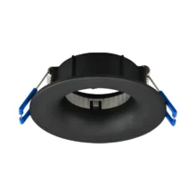 GU10 ugradna rozetna okrugla crna Braytron Tetra (izrez 65 mm)