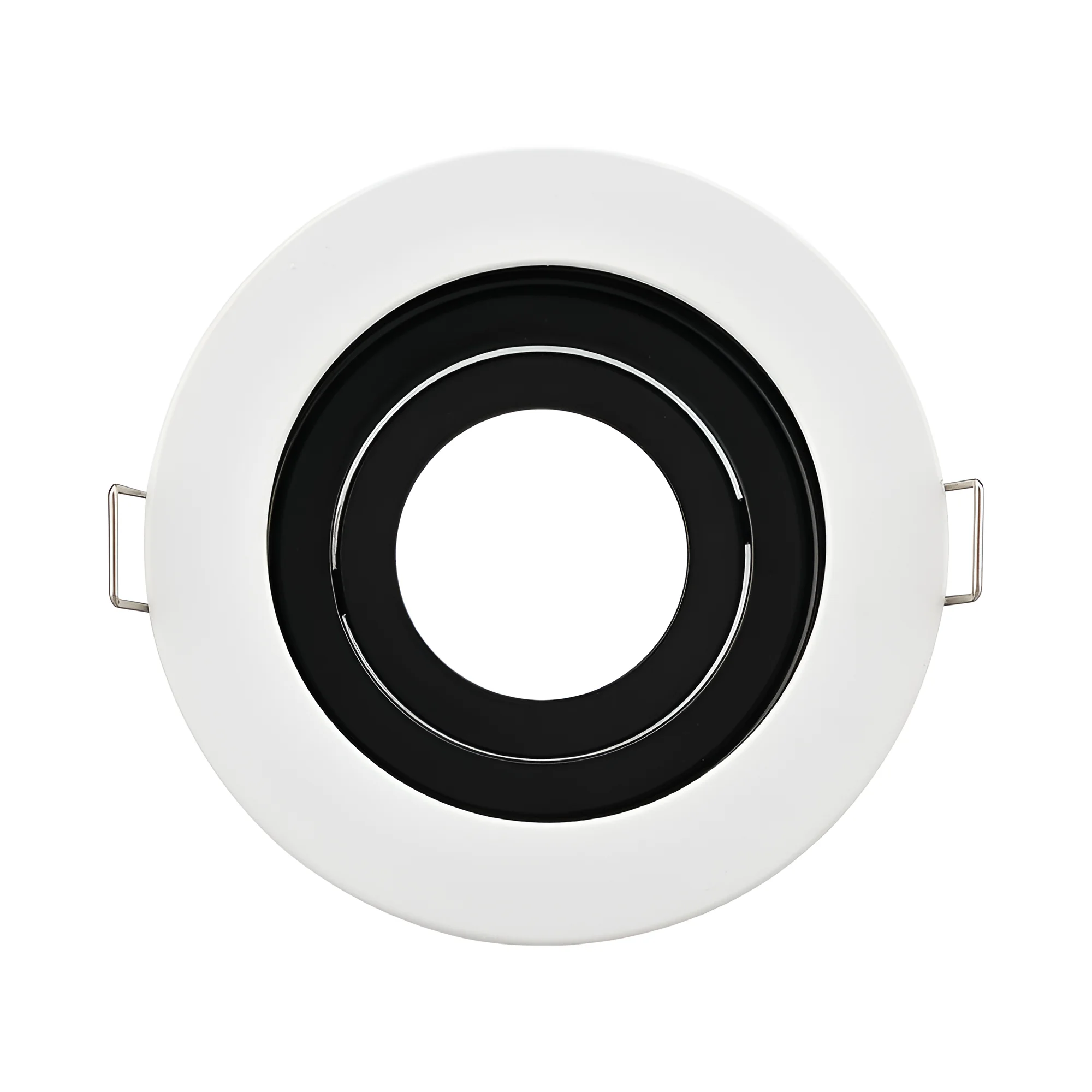 GU10 ugradna rozetna okrugla bela sa crnom Braytron Beta - Слика 4