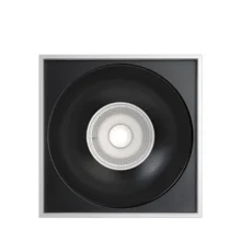 GU10 nadgradni spot kvadratna bela Braytron Beta (visina 140 mm)