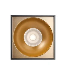 GU10 nadgradni spot kvadratna crna Braytron Beta (visina 140 mm)