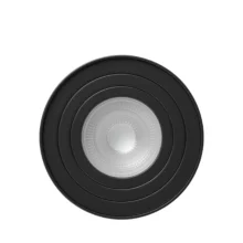 GU10 nadgradni spot okrugla crna Braytron Gama (visina 125 mm)