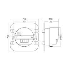 LED modul za stepenišnu svetiljku 2W CCT Braytron Step