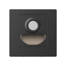 LED stepenišna svetiljka 1.5W crna sa senzorom Braytron Step