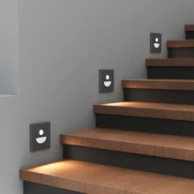 LED stepenišna svetiljka 1.5W siva sa senzorom Braytron Step