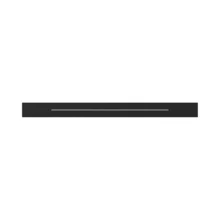 LED zidna lampa 20W crna 3000K Braytron LEVA
