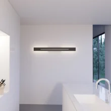 LED zidna lampa 30W crna 3000K Braytron LEVA
