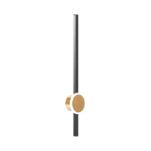 LED zidna lampa 16W crno-zlatna 3000K Braytron TINY