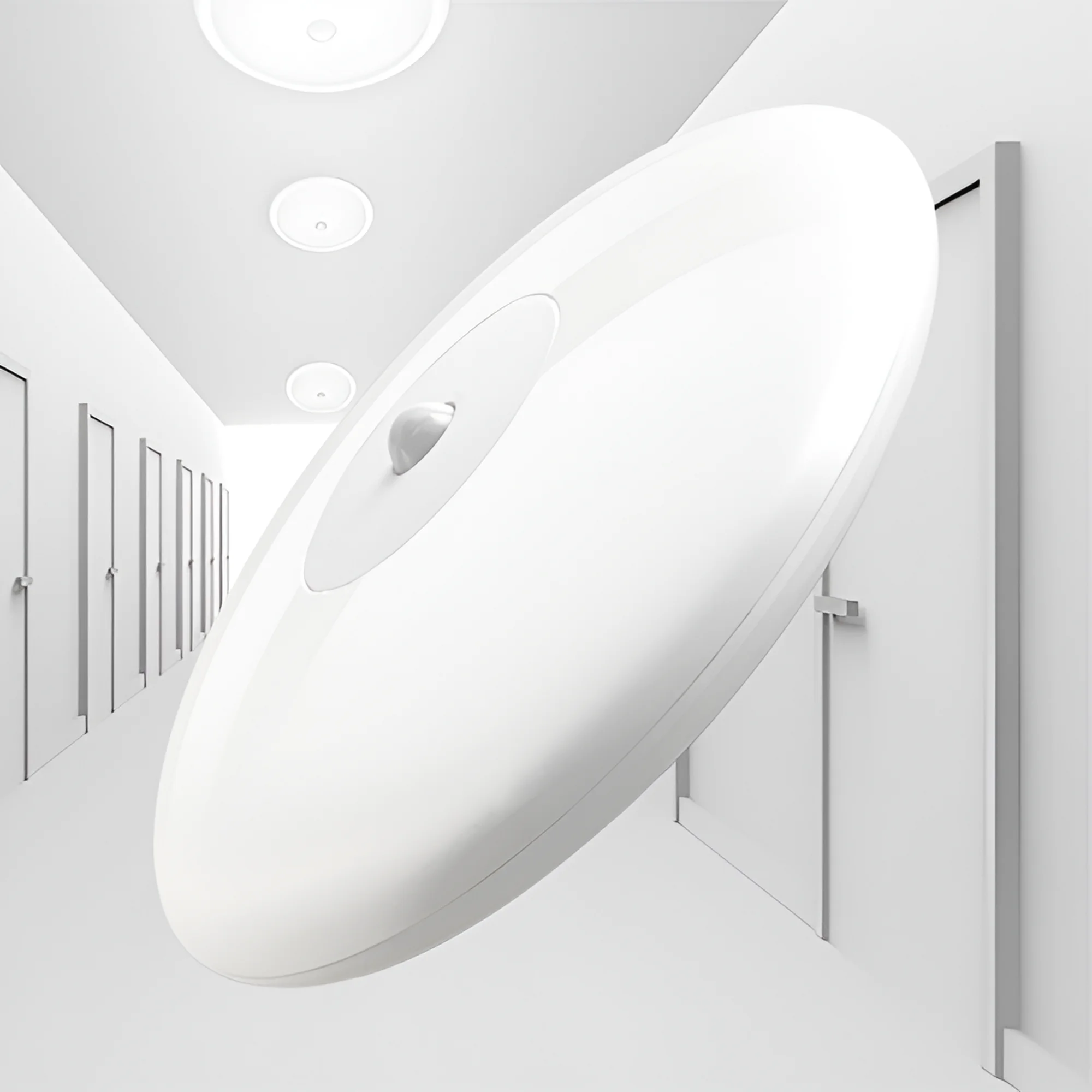 LED plafonjera okrugla Ø260 18W sa senzorom 3000K IP44 Braytron Jade