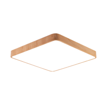 LED plafonjera kvadratna 500×500 45W CCT drvo (imitacija) sa daljinskim Braytron Blade