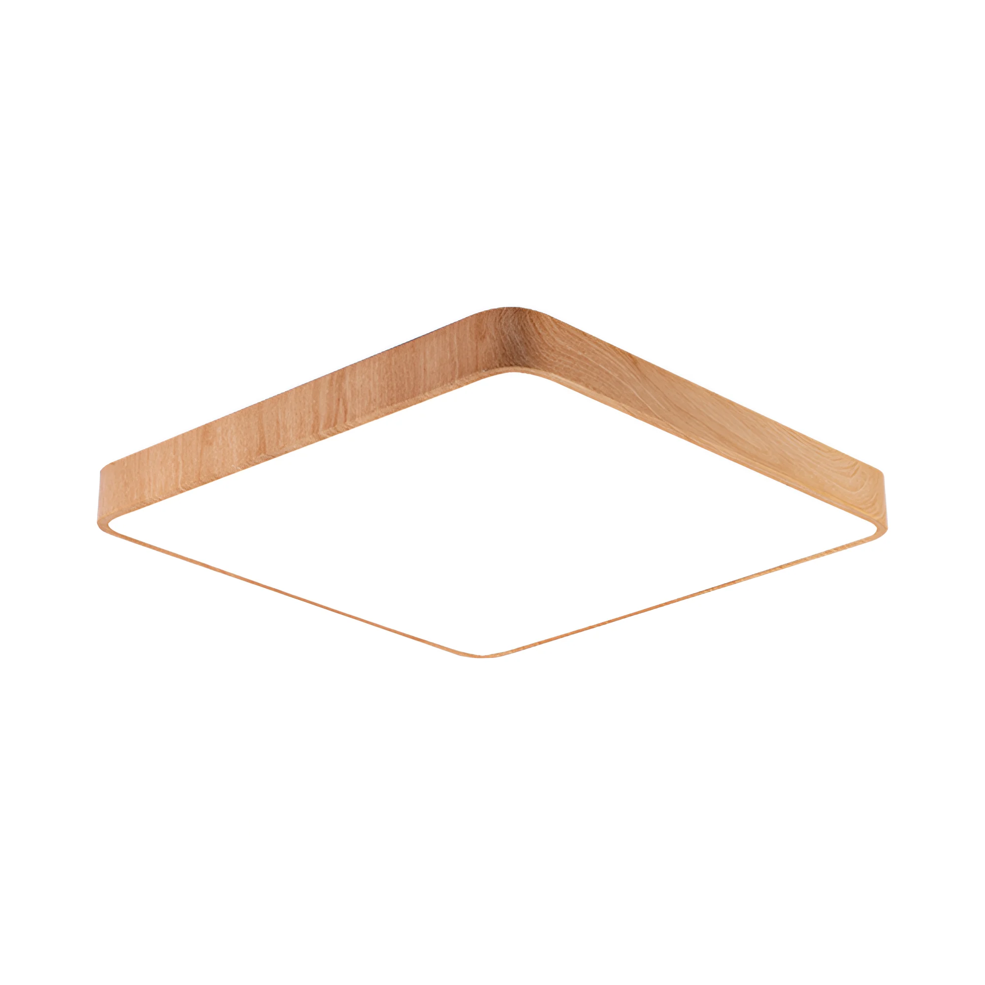 LED plafonjera kvadratna 500×500 45W CCT drvo (imitacija) sa daljinskim Braytron Blade