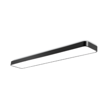 LED plafonjera pravougaona 1200×200 45W CCT crna Braytron Blade