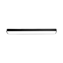 LED plafonjera pravougaona 1200×200 45W CCT crna Braytron Blade