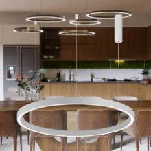 Braytron Lina viseća LED svetiljka okrugla 45 W CCT Bela