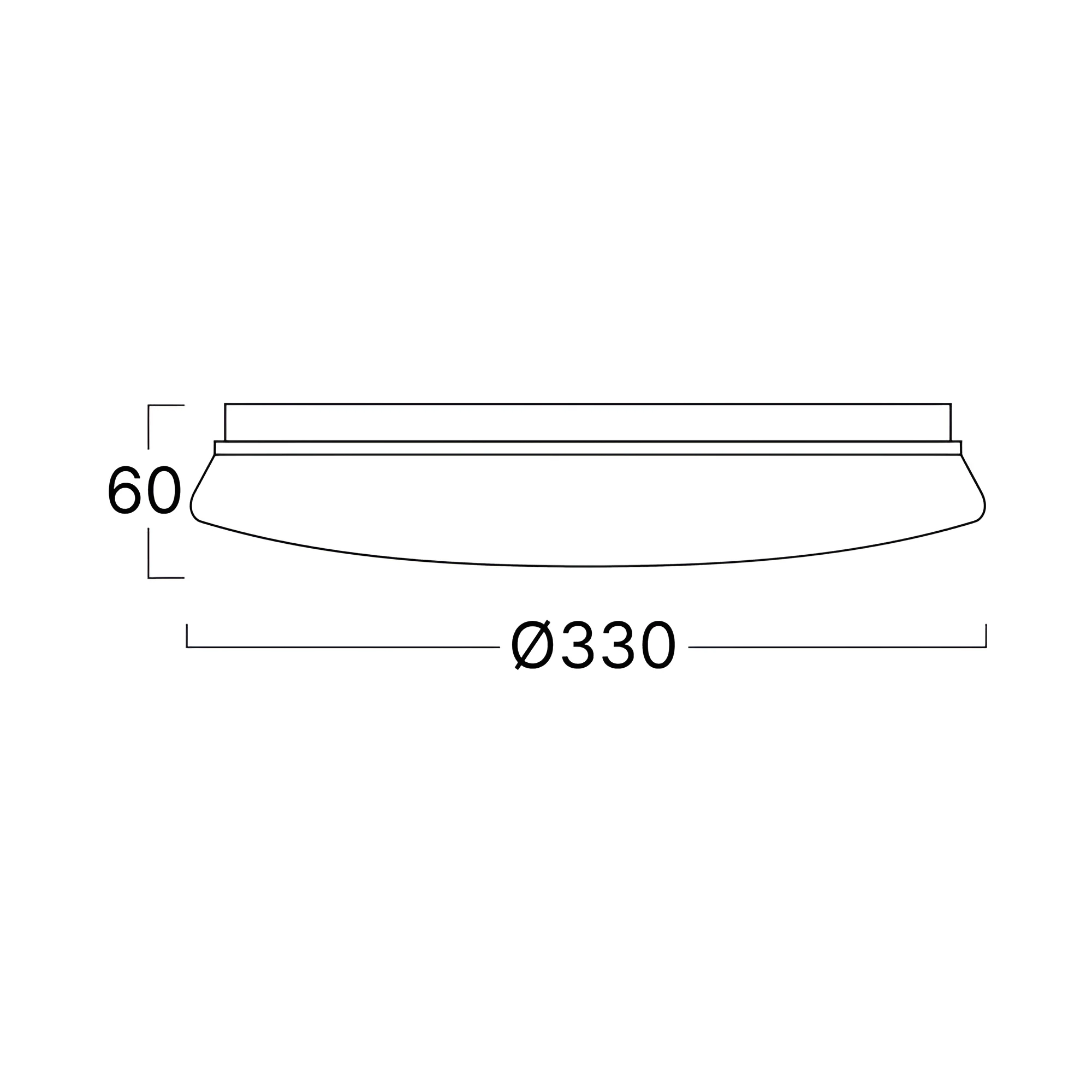 LED plafonjera okrugla Ø330 24W CCT IP20 Braytron Jade - Slika 3