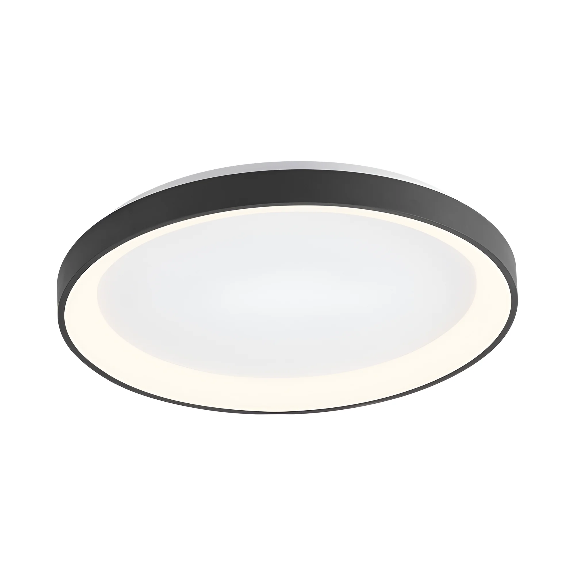 LED plafonjera okrugla Ø480 36W CCT crna IP20 Braytron Bella