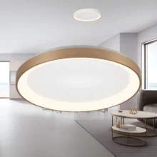LED plafonjera okrugla Ø480 36W CCT zlatna IP20 Braytron Bella