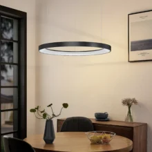 Braytron Bella viseća LED svetiljka okrugla 46 W CCT Crna