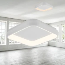 LED plafonjera kvadratna 480×480 36W CCT bela IP20 Braytron Bella II