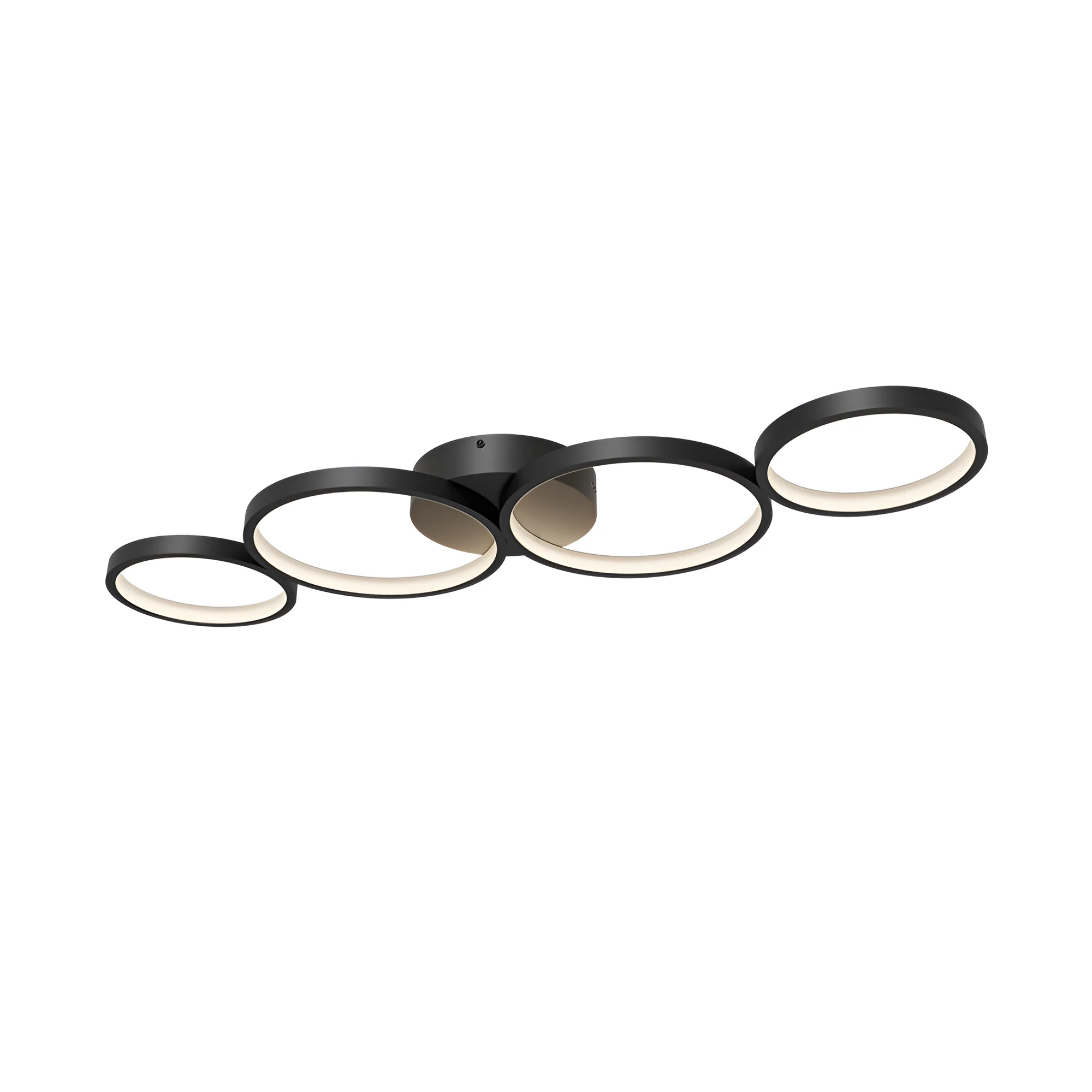 LED plafonjera 60W CCT crna sa daljinskim IP20 Braytron Nela