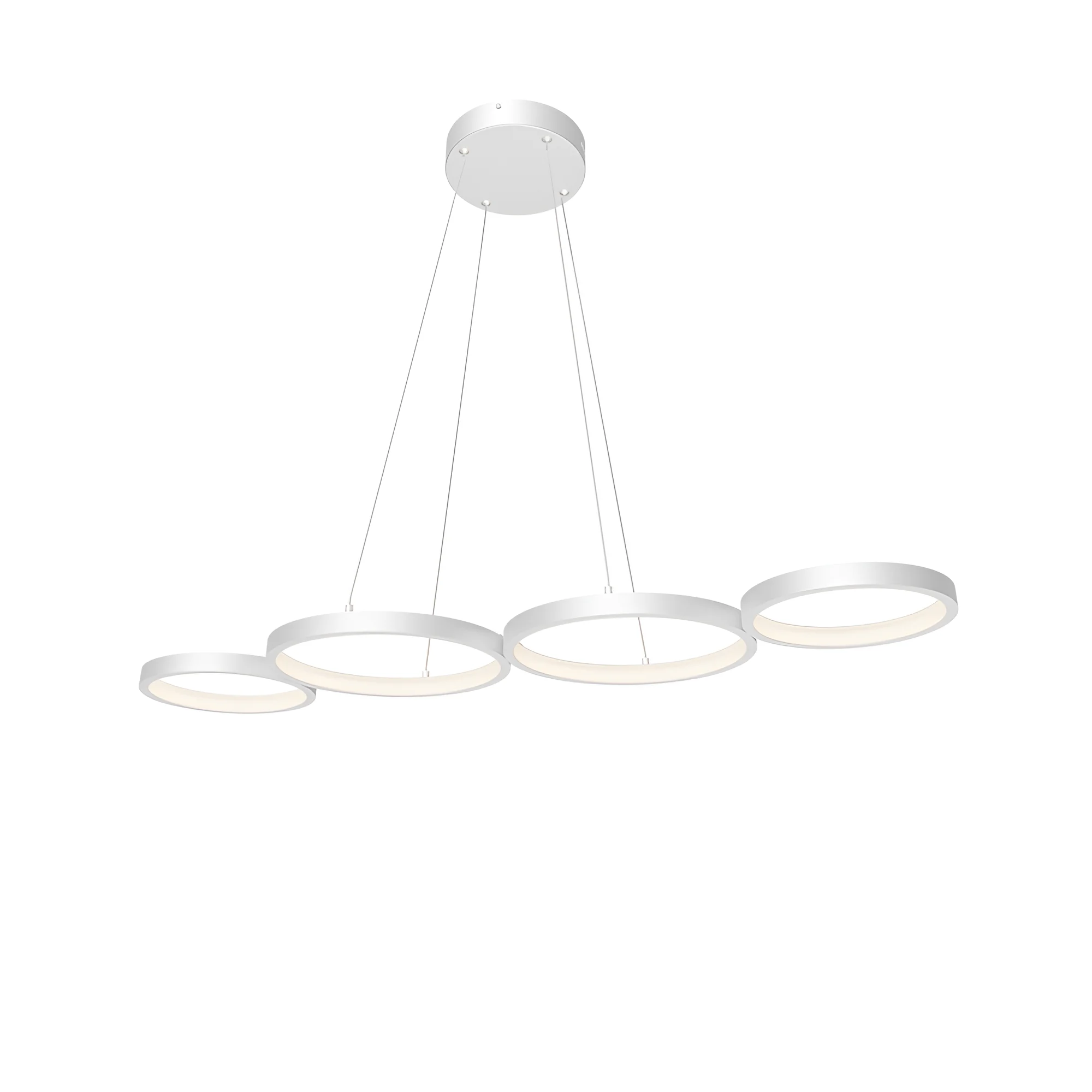 Viseća LED lampa 60W CCT bela sa daljinskim Braytron Nela