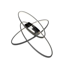 LED plafonjera 72W CCT crna sa daljinskim IP20 Braytron Nela